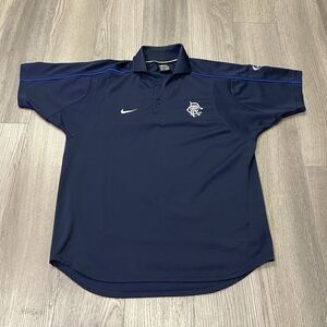 Vintage Nike Rangers 2001/2002 Training Football Polo Shirt Jersey Men's Size M